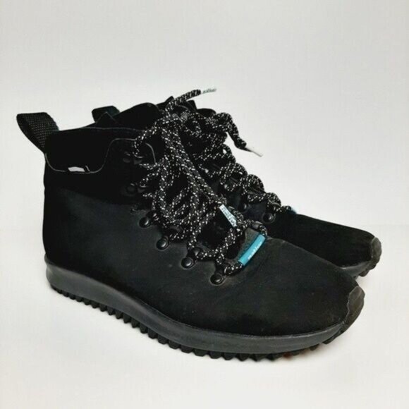 NATIVE Shoes AP Apex Ankle Boot Black Bootie Sz Women's 6.5 | Men's 5 - Picture 2 of 13